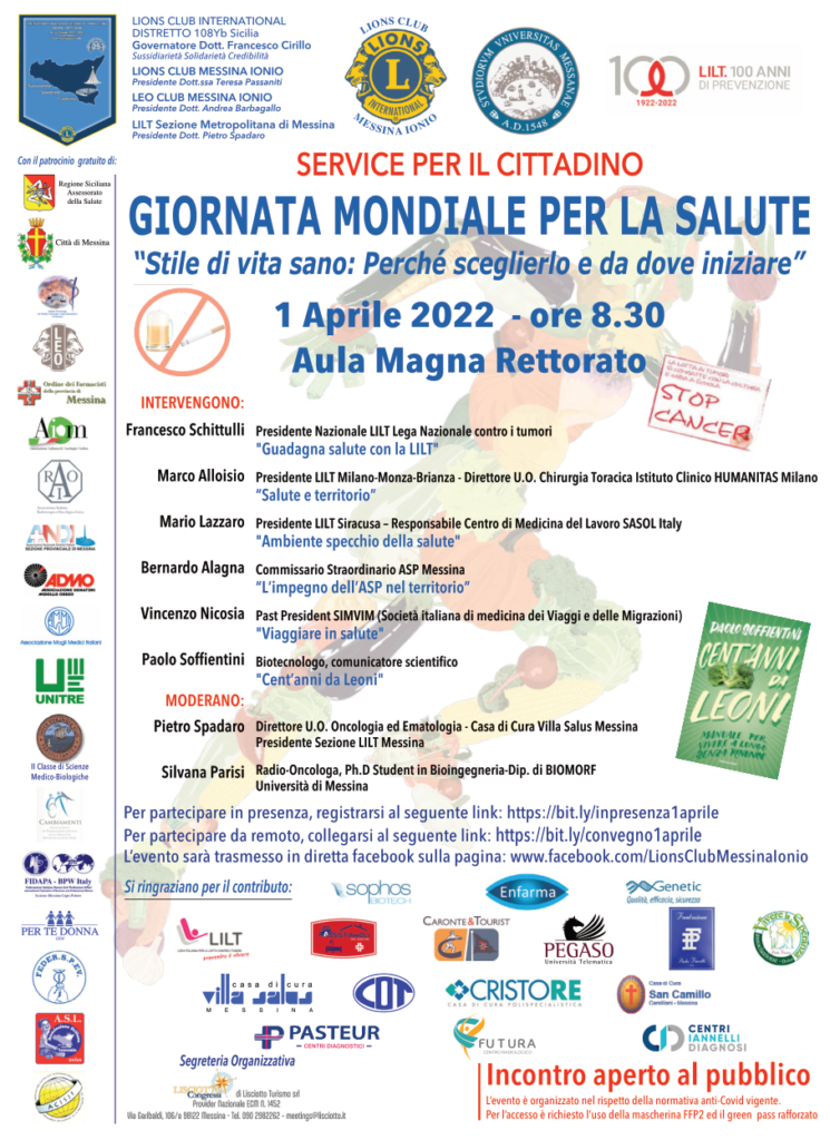 a messina si riflette su come adottare uno stile di vita sano