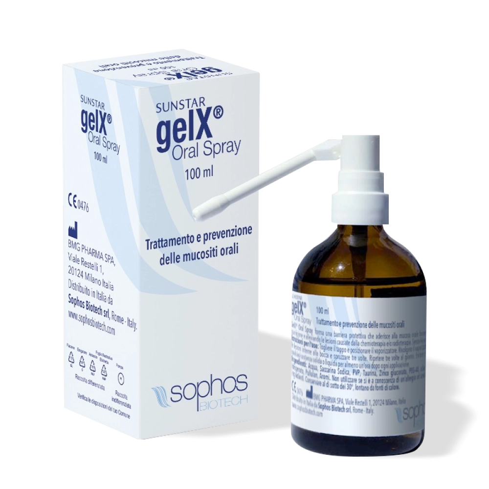 GelX Oral Spray Flacone da 15 ml o da 100 ml